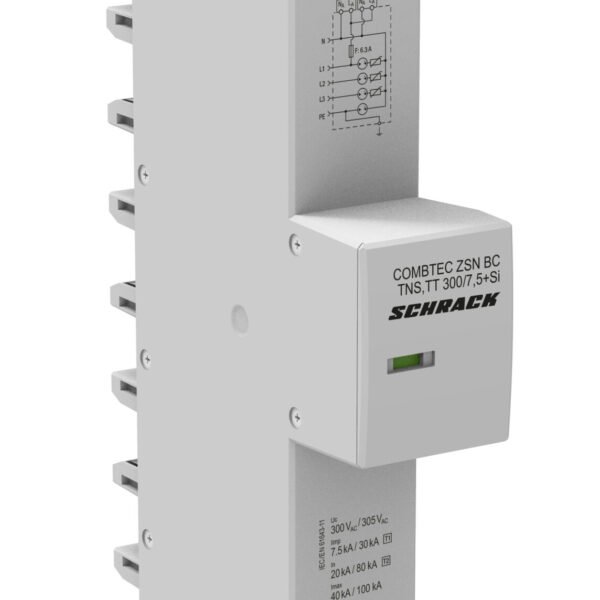 IS211162-B Blitz-/Überspannungsableiter 3+1 TT,I+II+III, 300V, 7,5kA+Si<br><u>Verkaufseinheit: 1Stk</u>