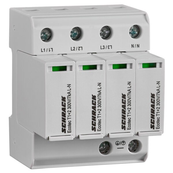 IS211344-- Blitz-/Überspannungsableiter, 4+0 TNS, T1+2, 300V, 7kA<br><u>Verkaufseinheit: 1Stk</u>