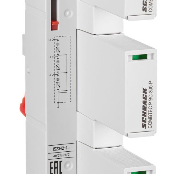 IS234211-- Blitzstromableiter f. 60mm System, 3+0, HK, Class 1+2(BC)<br><u>Verkaufseinheit: 1Stk</u>