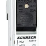 IS503525-- CORON R Sicherungslastschaltleiste D02, 3-polig, 25A fix<br><u>Verkaufseinheit: 1Stk</u>