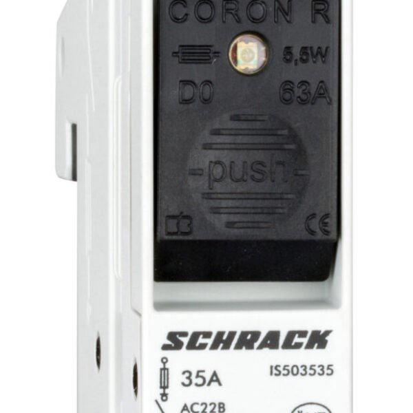 IS503535-- CORON R Sicherungslastschaltleiste D02, 3-polig, 35A fix<br><u>Verkaufseinheit: 1Stk</u>