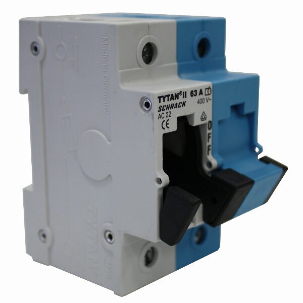 IS504703-A TYTAN II, D02-Sicherungslasttrennschalter, 1+N, 63A<br><u>Verkaufseinheit: 1Stk</u>