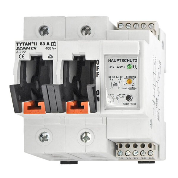 IS504706-- TYTAN, D02-Sicherungslasttrenns.,2-pol, 63A, Hauptschutz<br><u>Verkaufseinheit: 1Stk</u>