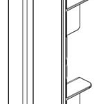 IS504863-- Seitenmodul für TYTAN R, 60mm, hohe Ausführung<br><u>Verkaufseinheit: 1Stk</u>