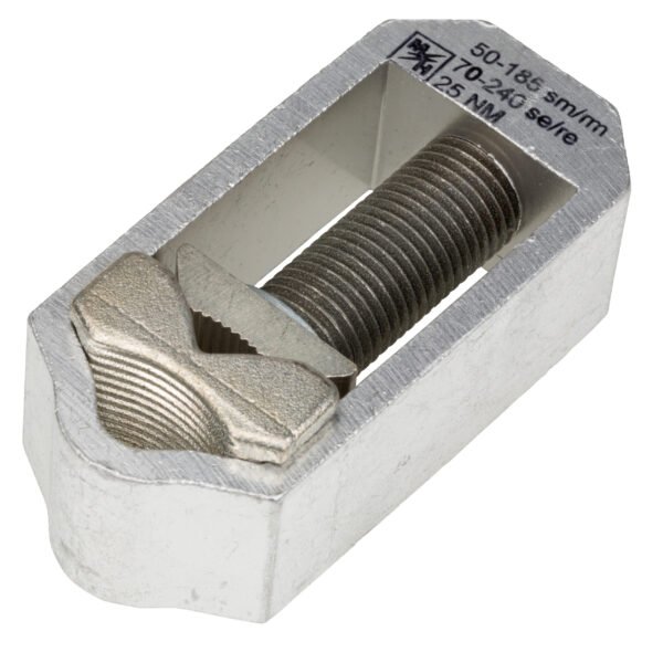 IS505219-A V-Doppelklemme VK 400, 2 x 50 - 185mm² sm<br><u>Verkaufseinheit: 1Stk</u>