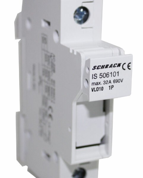 IS506101-- Sicherungstrennschalter 10x38mm, 1-polig, 32A<br><u>Verkaufseinheit: 1Stk</u>