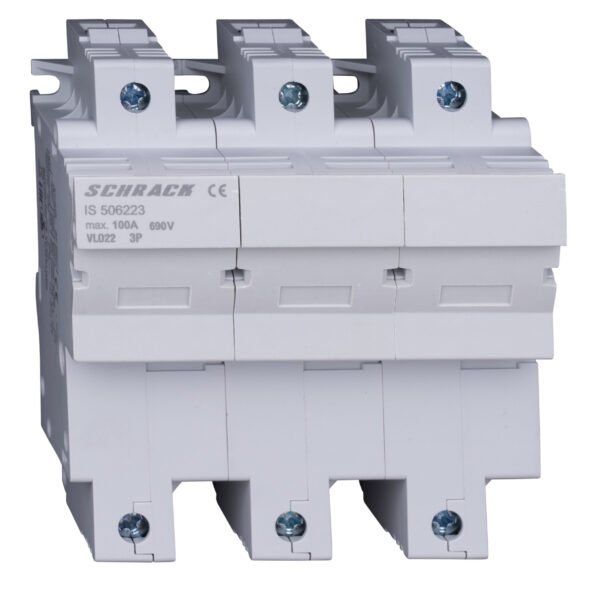 IS506223-- Sicherungstrennschalter 22x58mm, 3-polig, 100A<br><u>Verkaufseinheit: 1Stk</u>