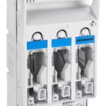 ISA05221-A NH-Trenner, ARROW BLUE, Größe 00, 3-polig, 160A, Schelle<br><u>Verkaufseinheit: 1Stk</u>