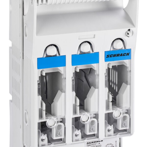 ISA05221-A NH-Trenner, ARROW BLUE, Größe 00, 3-polig, 160A, Schelle<br><u>Verkaufseinheit: 1Stk</u>