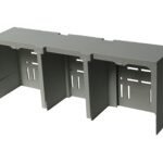 ISA05702-A Anschlussraumabdeckung ARROW BLUE Größe  1, oben/unten<br><u>Verkaufseinheit: 2Stk</u>