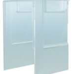 ISA05734-- Anschlussraumabdeckung für Doppelleisten LxB: 220x200mm<br><u>Verkaufseinheit: 1Stk</u>