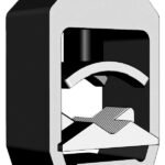 ISA05745-A Rahmenklemme ARROW BLUE Größe 2 und Größe  3<br><u>Verkaufseinheit: 3Stk</u>