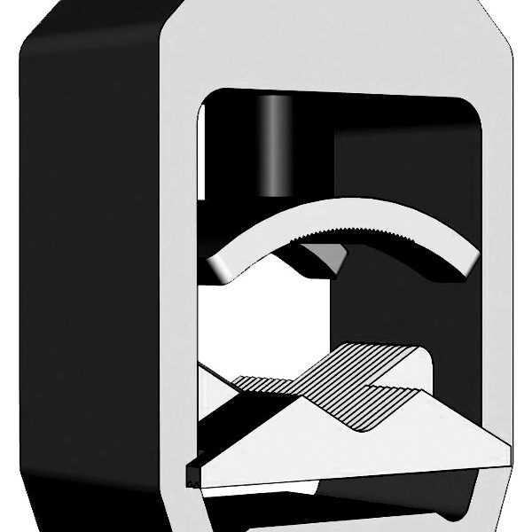 ISA05745-A Rahmenklemme ARROW BLUE Größe 2 und Größe  3<br><u>Verkaufseinheit: 3Stk</u>