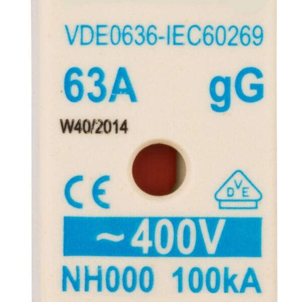 ISP00040-- NH-Sicherungseinsatz, Größe 00 (000), 40A, 400VAC<br><u>Verkaufseinheit: 1Stk</u>