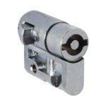 IU001906-- Halbzylinderschloss mit Doppelbart-Einsatz 5mm, L=40mm<br><u>Verkaufseinheit: 1Stk</u>