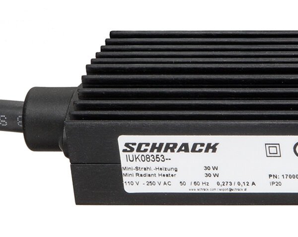 IUK08352-- Mini-Strahlungsheizung 20W Kabel 0,3m<br><u>Verkaufseinheit: 1Stk</u>