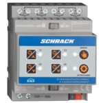 KXKK04RA-- KNX Kombi-Schalt-/Jalousieaktor, 4/2-fach, 16A, 230V AC<br><u>Verkaufseinheit: 1Stk</u>