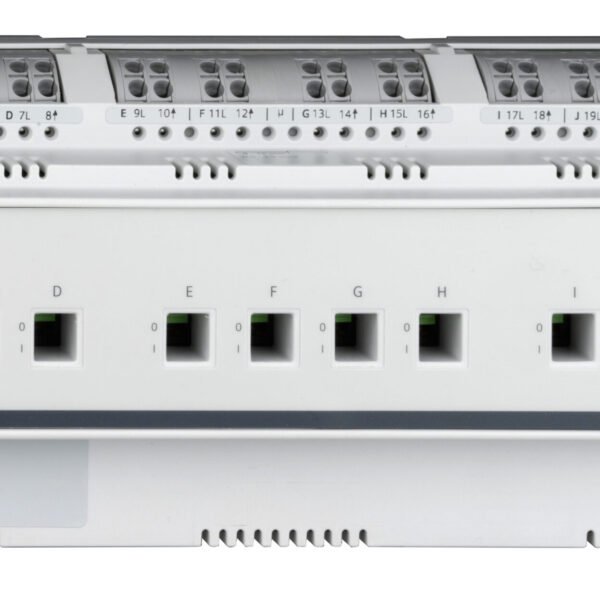 KXSK0CRC-- KNX Schaltaktor 12 x 16/20AX, 230V AC<br><u>Verkaufseinheit: 1Stk</u>