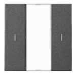 KXTS10UA-- KNX Tastsensor 1-fach mit Status-LED, Anthrazit<br><u>Verkaufseinheit: 1Stk</u>