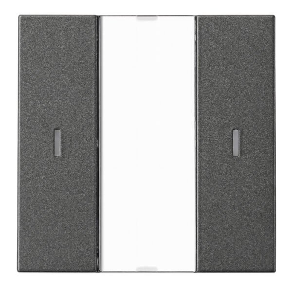 KXTS10UA-- KNX Tastsensor 1-fach mit Status-LED, Anthrazit<br><u>Verkaufseinheit: 1Stk</u>