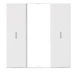 KXTS10UW-- KNX Tastsensor 1-fach mit Status-LED, Weiß<br><u>Verkaufseinheit: 1Stk</u>