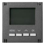 KXTT00UA-- KNX Thermostat, Anthrazit<br><u>Verkaufseinheit: 1Stk</u>
