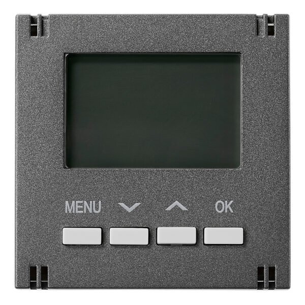 KXTT00UA-- KNX Thermostat, Anthrazit<br><u>Verkaufseinheit: 1Stk</u>