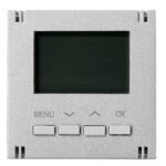 KXTT00US-- KNX Thermostat, Silber<br><u>Verkaufseinheit: 1Stk</u>