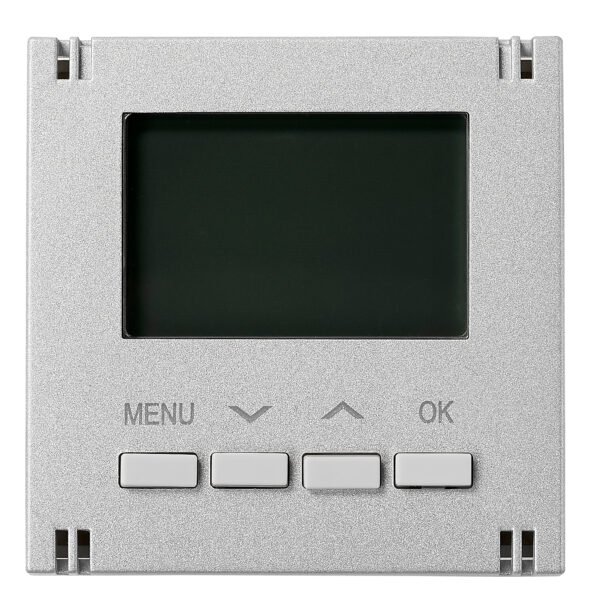 KXTT00US-- KNX Thermostat, Silber<br><u>Verkaufseinheit: 1Stk</u>