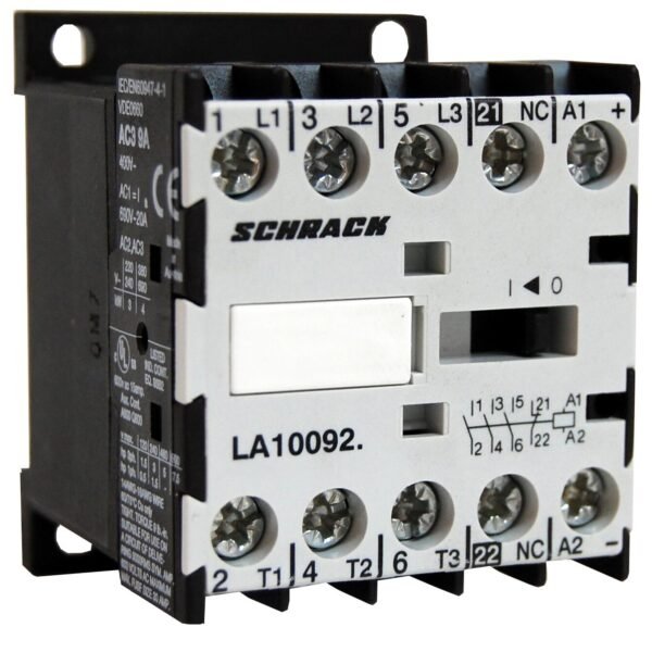 LA100920-- Mini-Leistungsschütz, 20A, 3polig, 1Ö, 24VAC<br><u>Verkaufseinheit: 1Stk</u>