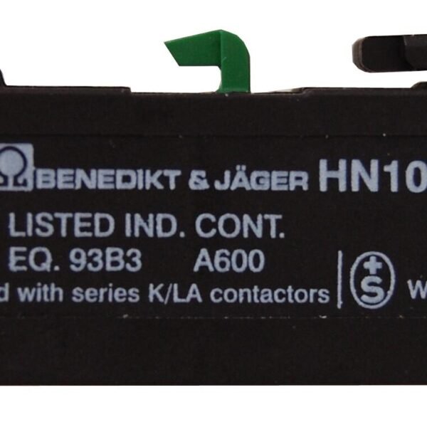 LA190100-- Hilfskontakt frontseitig 1S, 3A für LA2, LA3004-LA3115, LA4<br><u>Verkaufseinheit: 1Stk</u>