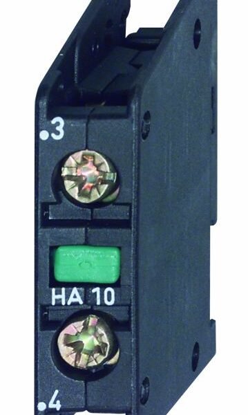 LA190137-- Hilfskontakt frontseitig 1S, 6A für LA2, LA3004-LA3115, LA4<br><u>Verkaufseinheit: 1Stk</u>