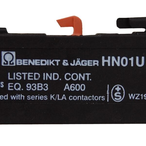 LA190139-- Hilfskontakt fronts. 1Spät-Ö, 3A für LA2, LA3004-LA3115, LA4<br><u>Verkaufseinheit: 1Stk</u>