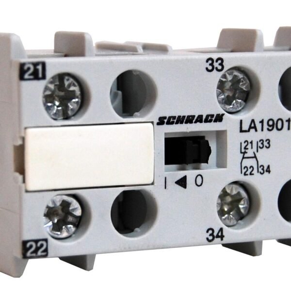 LA190151-- Hilfskontakt für Minileistungsschütze LA1, 1S+1Ö<br><u>Verkaufseinheit: 1Stk</u>