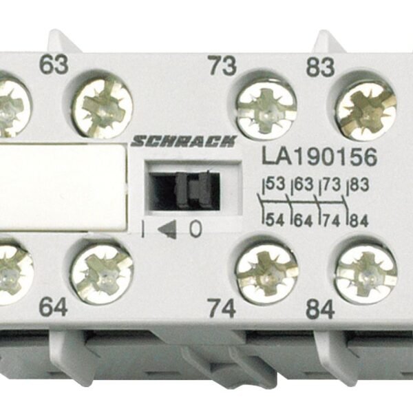 LA190156-- Hilfskontakt für Mini-Hilfsschütze LA1, 4S<br><u>Verkaufseinheit: 1Stk</u>