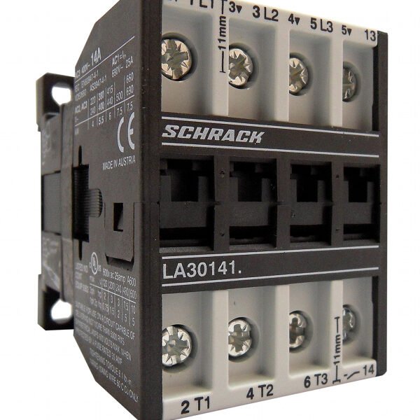 LA301413N- Leistungsschütz, 5,5kW, 14A AC3, 25A AC1, 3polig, 1S, 230VAC<br><u>Verkaufseinheit: 1Stk</u>
