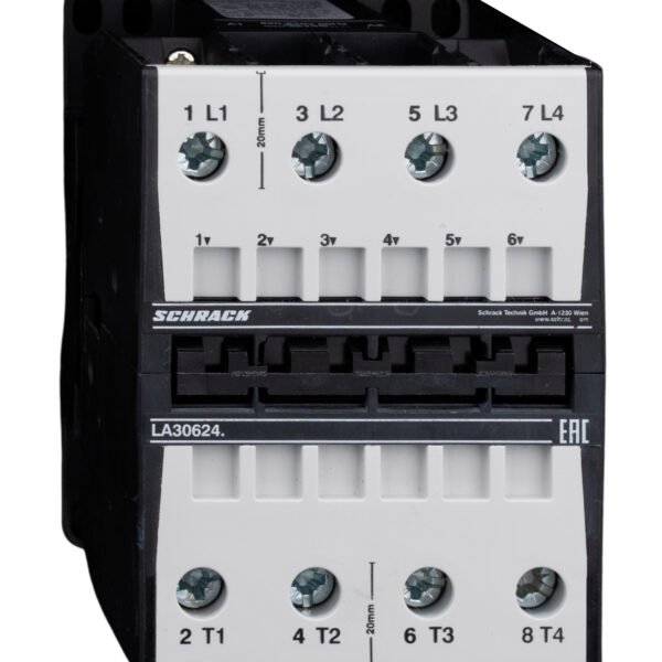LA306243-- Leistungsschütz 30 kW, 62A AC3, 120A AC1, 4polig, 230VAC<br><u>Verkaufseinheit: 1Stk</u>