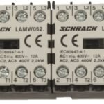 LAMW0523-- Mikro-Wendeschützkombination mech. verriegelt, 2,2kW, 230VAC<br><u>Verkaufseinheit: 1Stk</u>