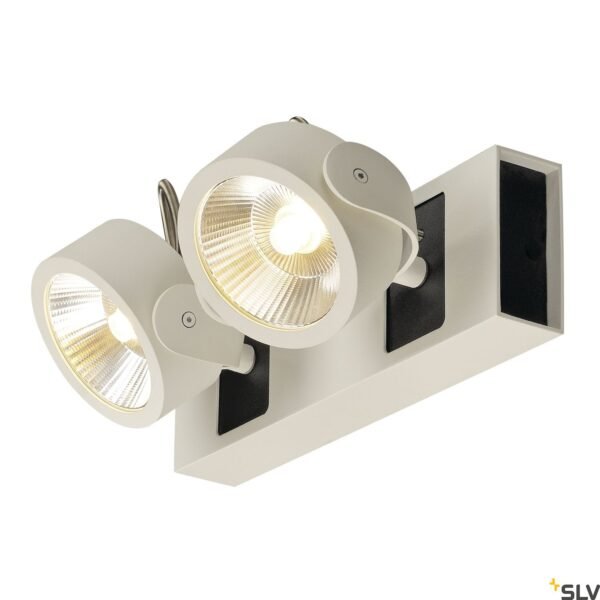 LI1000130- KALU LED 2 Wand- und Deckenleuchte, 3000K, 60° weiß<br><u>Verkaufseinheit: 1Stk</u>
