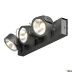 LI1000131- KALU LED 3 Wand- und Deckenleuchte, schwarz, 3000K, 60°<br><u>Verkaufseinheit: 1Stk</u>