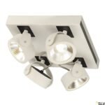 LI1000136- KALU LED 4 Wand/Deckenleuchte,square,3000K,60° weiß<br><u>Verkaufseinheit: 1Stk</u>