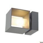 LI1000335- SQUARE TURN, QT14, silbergrau, max. 42W, IP44<br><u>Verkaufseinheit: 1Stk</u>