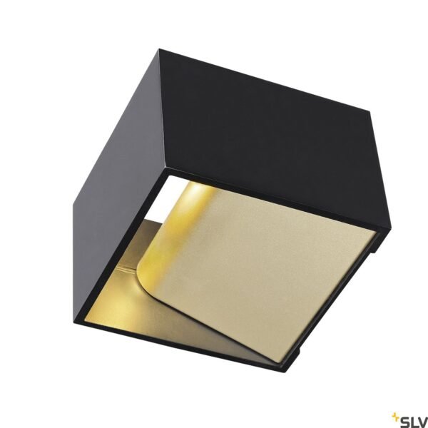 LI1000638- LOGS IN LED,2000K-3000K Dim to Warm schwarz/messing<br><u>Verkaufseinheit: 1Stk</u>