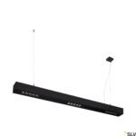 LI1000933- Q-LINE PD, LED Indoor Pendelleuchte, 1m, BAP, schwarz, 4000K<br><u>Verkaufseinheit: 1Stk</u>