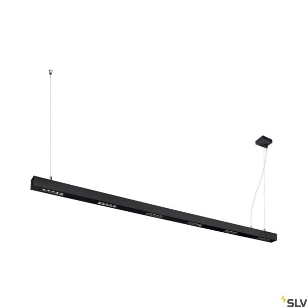 LI1000936- Q-LINE PD, LED Indoor Pendelleuchte, 2m, BAP, schwarz, 4000K<br><u>Verkaufseinheit: 1Stk</u>