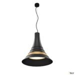 LI1001350- BATO 45 PD, LED Indoor Leuchte, schwarz/messing, LED, 2700K<br><u>Verkaufseinheit: 1Stk</u>