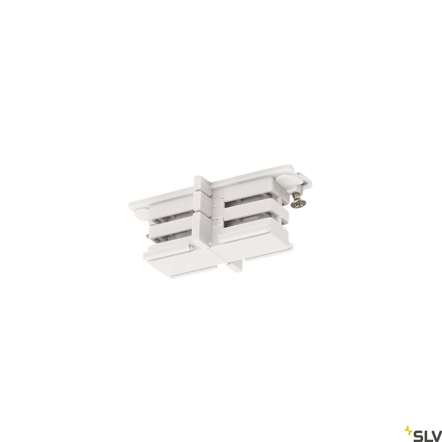 f_li1001382- LI1001382- S-TRACK Mini-Verbinder für 3Phasen Schiene, isoliert weiß<br><u>Verkaufseinheit: 1Stk</u> – Bild 1