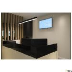 LI1001400- GLENOS Pendelleuchte, mattschwarz, 1m, 52W, 3000K<br><u>Verkaufseinheit: 1Stk</u>