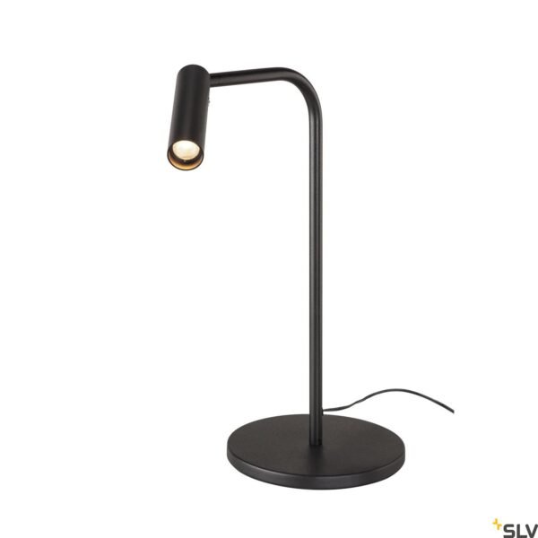 LI1001461- KARPO TL, LED Indoor Tischleuchte, schwarz, 3000K<br><u>Verkaufseinheit: 1Stk</u>