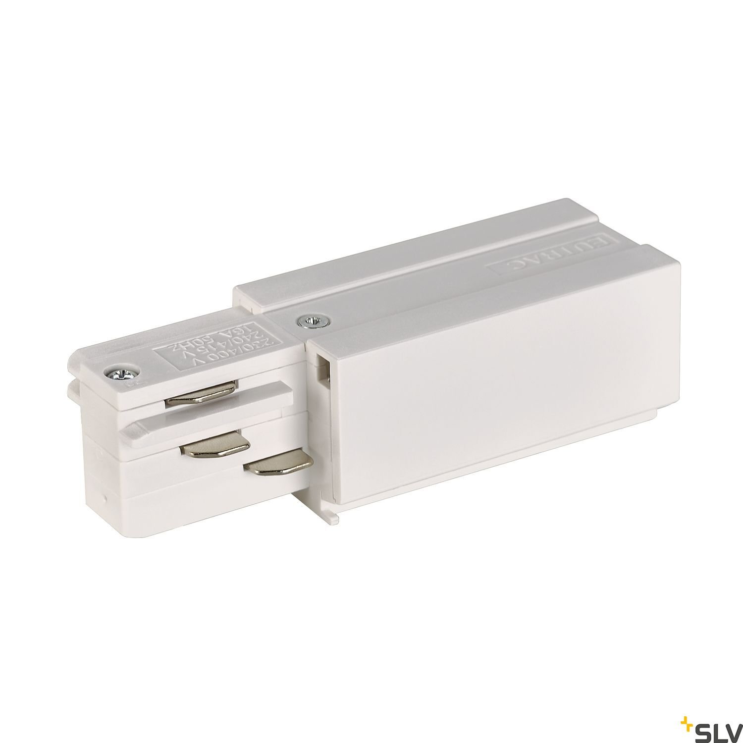 f_li1001514- LI1001514- EUTRAC Einspeiser, rechts, weiß, RAL 9016<br><u>Verkaufseinheit: 1Stk</u> – Bild 1